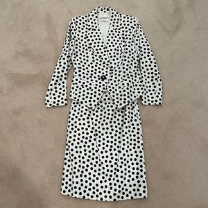 YSL Suit Set (Polka Dot)